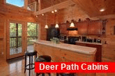 3 Bedroom Cabin with Bar Seating in Kitchen