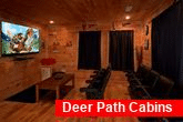 Luxury 3 Bedroom Cabin with Theater Room