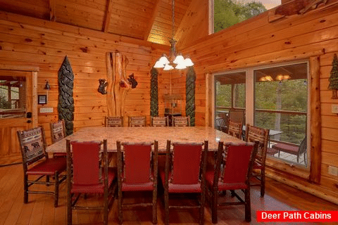 Cabin with Dining Room overlooking the river - River Paradise