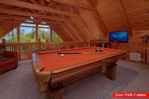 3 Bedroom cabin with a Pool Table in Game room - River Paradise