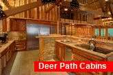 6 Bedroom Cabin with Spacious, Modern Kitchen