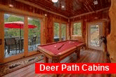 7 bedroom cabin on the river with Pool table