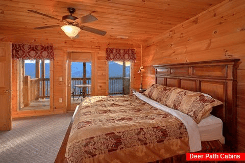 5 Bedroom Cabin All King Suites with Fireplaces - Breathtaker