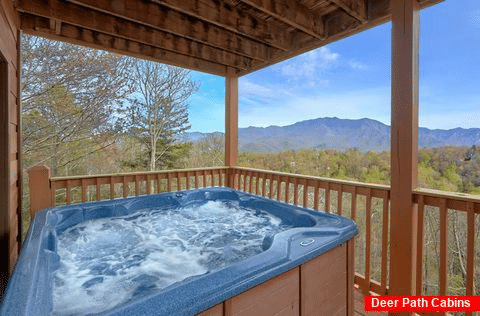 5 Bedroom Gatlinburg Cabin with Private Hot Tub - A Spectacular View to Remember