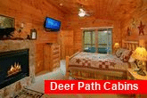 1 Bedroom Cabin with Fireplace in Master Bedroom