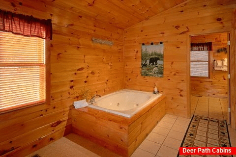 Honeymoon Cabin with Private Jacuzzi Tub - I Don't Want 2 Leave
