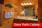 Honeymoon Cabin with Private Bath and Jacuzzi