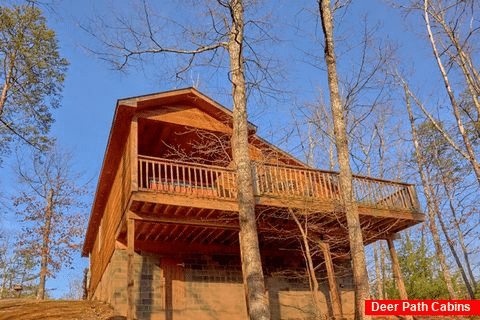 1 Bedroom Cabin with wooded View from Deck - I Don't Want 2 Leave