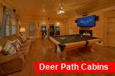 5 bedroom luxury cabin with arcade game room