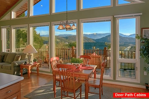 Spacious Dining Area with Views of the Mountains - A Dream Come True