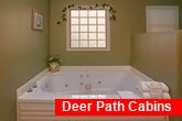 2 Bedroom Cabin with Private Jacuzzi Tub in bath