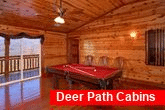 6 Bedroom Cabin with Pool Table and Game Room