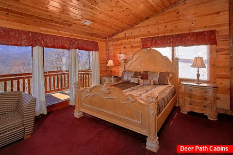 6 bedroom Cabin with 5 Master Suites - Pool and a View Lodge