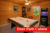 Cabin with Arcade Game, Air Hockey and Game Room