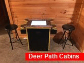 Cabin with Arcade Game table Mountain Shadows