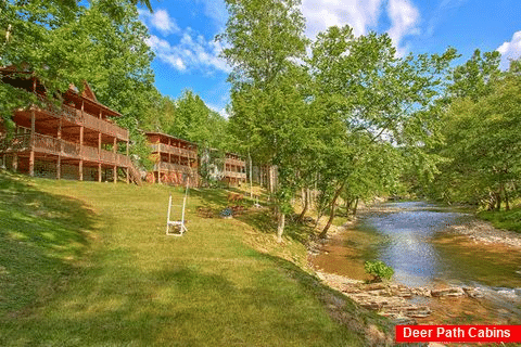 Group Cabins on the River - River Adventure Lodge