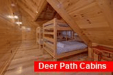 6 Bedroom Cabin with Bunk Bedroom for 6 guests