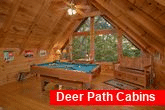 1 Bedroom Cabin with a Pool Table