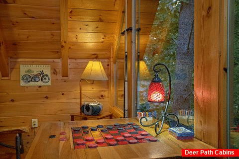 Smoky Mountain Cabin with Checkers - Our Happy Place