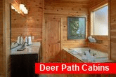 6 Bedroom Cabin with 6 Jacuzzi Tubs