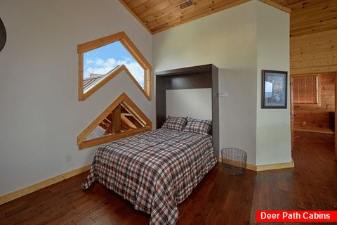 Cabin with Full Size Murphy Bed in Loft Area - Copper Ridge Lodge
