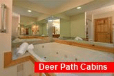 Cabin with 2 Private Jacuzzi Tubs and 4 baths