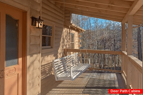 4 Bedroom Cabin with Porch Swing and Deck - Mountain Fever
