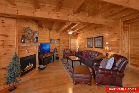 Luxurious 3 Bedroom Cabin with Fireplace - Star Gazer
