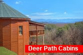 Custom Round Cabin with View of Mountains