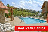 Cabin with Resort Swimming Pool Access