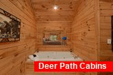 2 Bedroom Cabin with Jacuzzi Tubs in Bedrooms