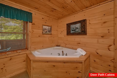 2 Bedroom Cabin with 2 Private Jacuzzi Tubs - A Cozy Cabin