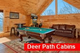 5 bedroom Cabin with Game Room and Pool Table