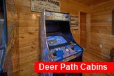 Cabin with Multiple Arcade Games in Game Room