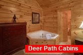 7 Bedroom Cabin with 2 Jacuzzi Tubs in bedrooms