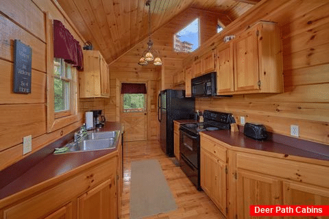 2 Bedroom Cabin rental with full Kitchen - Radiant Ridge