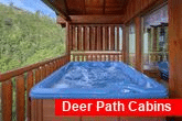 Cabin with Private hot Tub and Resort Swimming