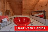 1 Bedroom Cabin with Heart Shape Jacuzzi Tub