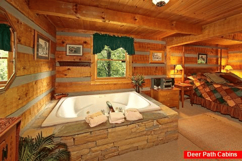 1 Bedroom Wears Valley Cabin with a Jacuzzi Tub - Top of The Mountain