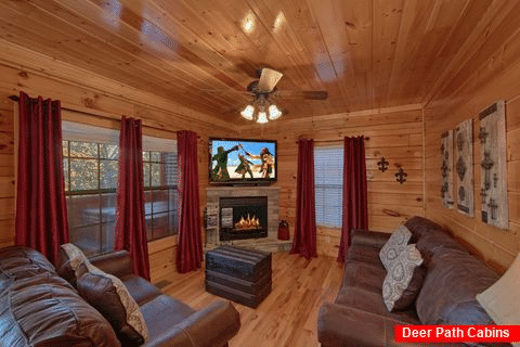 4 bedroom cabin with 2 Fireplaces & Sleeper sofa - del Rio Lodge