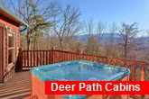 Private Hot Tub with View 3 Bedroom Cabin