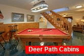 Affordable 5 Bedroom Cabin with Pool Table