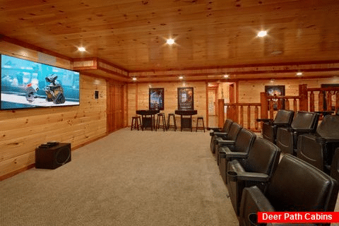 Premium 12 bedroom cabin with Theater Room - Dream Maker Lodge