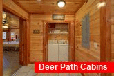 3 story cabin with 12 bedrooms and 16 baths