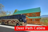 12 Bedroom Cabin with Bus Parking