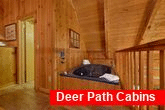 1 Bedroom Cabin with jacuzzi tub in bedroom
