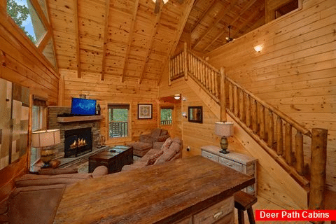 3 Bedroom Cabin in the Smoky Mountains - Bear Pause Cabin