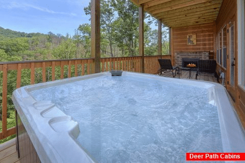 Private Hot Tub - Scenic Mountain Pool