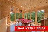 Large Loft with Game Room 2 Bedroom Cabin