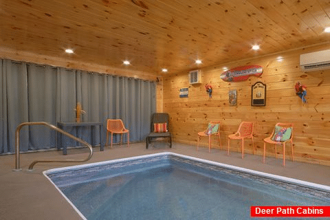 Brand New 2 Bedroom Cabin with Indoor Pool - Swimming Hole